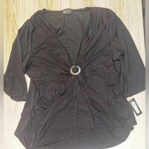 I.N. Studio Black shirt top